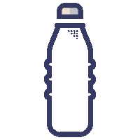 RachelLetham drink water healthy bottle Sticker