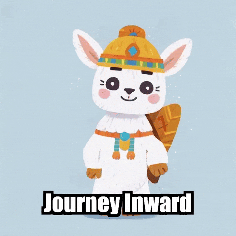 Self-Discovery Wisdom GIF by Llamaozi
