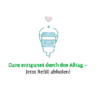 Heart Tea Sticker by INTEGR8