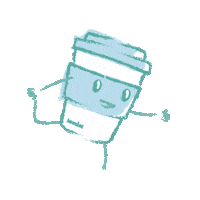 Heart Tea Sticker by INTEGR8