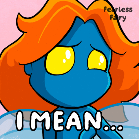 Fear Shrug GIF by VeeFriends