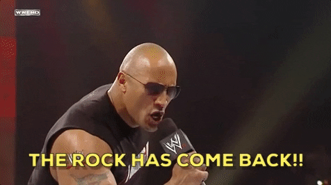 the rock wrestling GIF by WWE