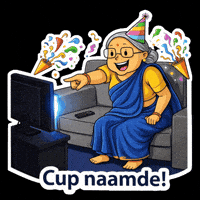 Not Out Ipl GIF by Sweet Karam Coffee