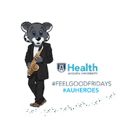 Feelgoodfriday Augustaga Sticker by Augusta University