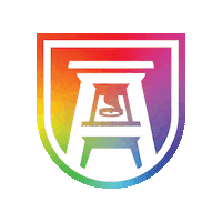 Pride Au Sticker by Augusta University