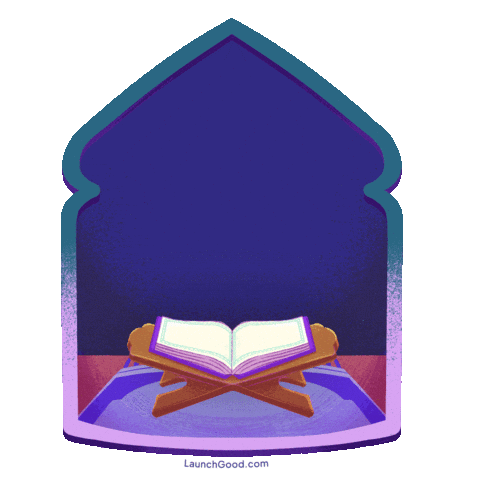 Ramadan Read Sticker by LaunchGood