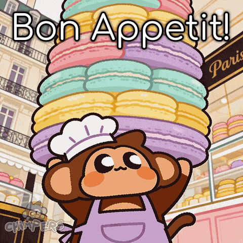 Baking France GIF by Chimpers
