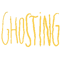 Kim_____hoss ghosting kimhoss Sticker