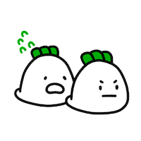 Angry Radish Sticker