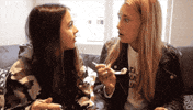 Girlysblog wow friends shocked blog GIF