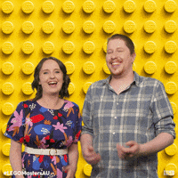 LEGOMastersAU lol laugh laughing australia GIF