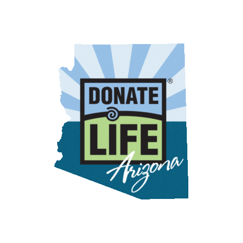 Donatelife Sticker by Donor Network of Arizona (DNAZ)
