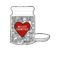 reflectcosmetics sparkle glitter bioglitter reflectcosmetics Sticker