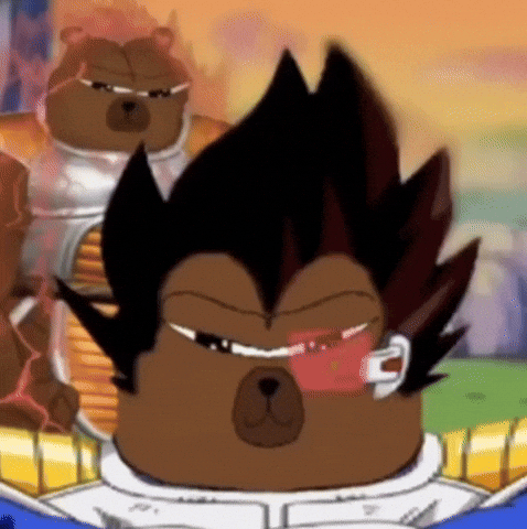 Bobo The Bear Powering Up GIF by Bearish Market Memes