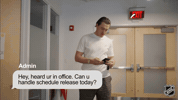 Social Media Text GIF by NHL