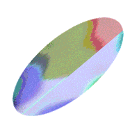 noemiecaron glitch design rainbow colorful Sticker