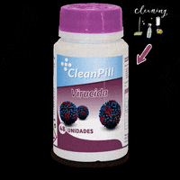 Orache orache cleanpill desinfectar covid coronavirus clean spray blanqueante lejia GIF