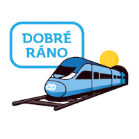 Train Vlak Sticker by České dráhy