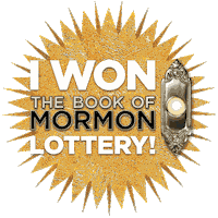 andrew rannells winner Sticker by The Book of Mormon