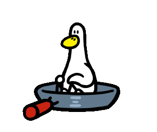 日子還是要過鴨 Sticker