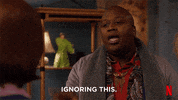 Ignoring Tina Fey GIF by Unbreakable Kimmy Schmidt