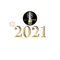 Happy New Year Rose Sticker by Altaneve