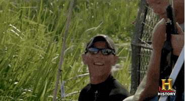 word fist bump GIF by Swamp People
