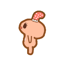 rabbit omg Sticker by DinDong