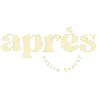 Apresbeauty apres gymskin aprèsbeauty workoutbeauty Sticker