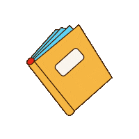 Boooooooooooom school book student read Sticker