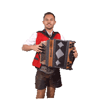 Fan Harmonika Sticker by Juhe aus Tirol