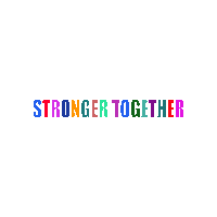 Stronger Together Sticker by Mo-vement