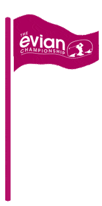 Golf Flag Sticker by The Evian Championship