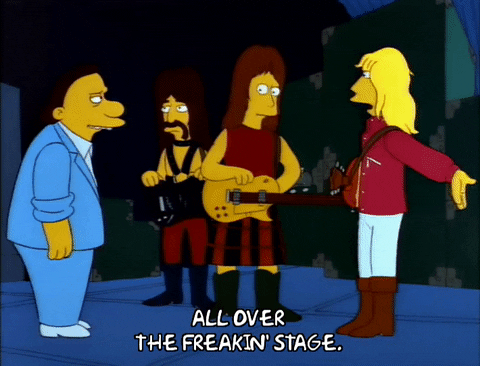 Season 3 Band GIF by The Simpsons