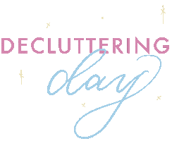 onceoverlightly joy spark tidy declutter Sticker