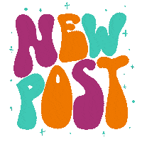 Post Lettering Sticker