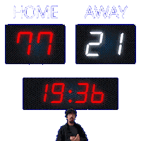 21 Away Sticker
