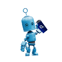 Coffee Robot Sticker by O2