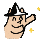 Magic Broom Sticker