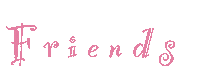 Pink Friends Sticker
