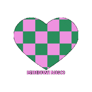 Birdwingo giphygifmaker heart heartbeat colorful heart Sticker