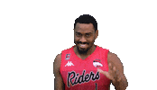 Basketball Celebration Sticker by Leicester Riders