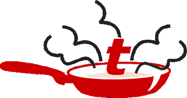 frying pan Sticker