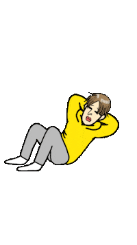 腹筋 Sticker