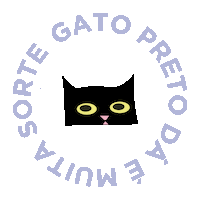 Cat Halloween Sticker by Donna Dolce