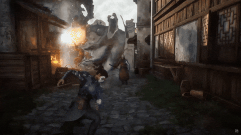 Boss Battles Dark Fantasy GIF