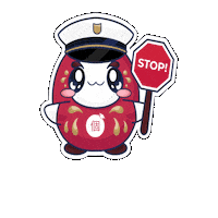 Stop Kokochi Sticker by KOKO JAPAN