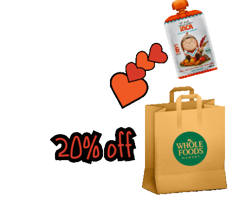 Baby Food Discount Sticker by Little Inca Smart Baby Food by Valley Crops LTD