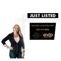 mandysellshomes omaha oma omah omaha ne Sticker