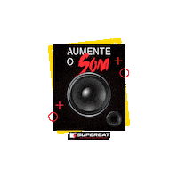 Superbatmultimarcas energia som bateria superbat Sticker